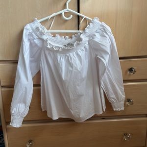 Forever 21 white off the shoulder top